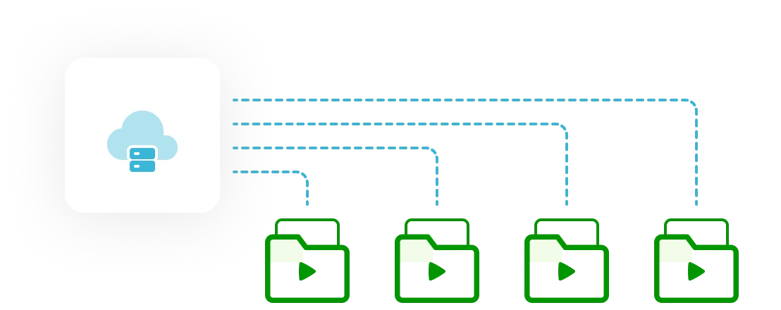 how matrack fleet dash cam's video event stored on cloud