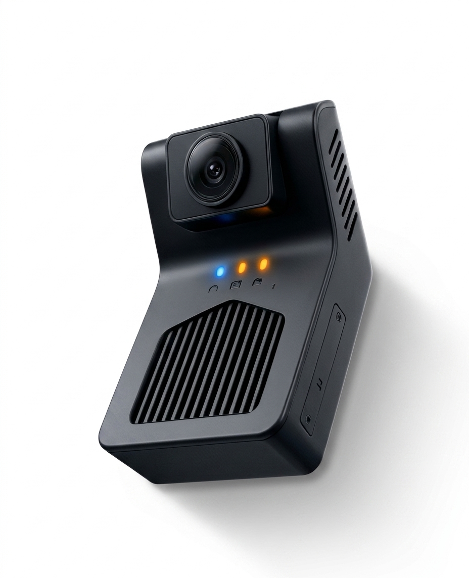 Matrack M4000 AI dashcam — angled hero view