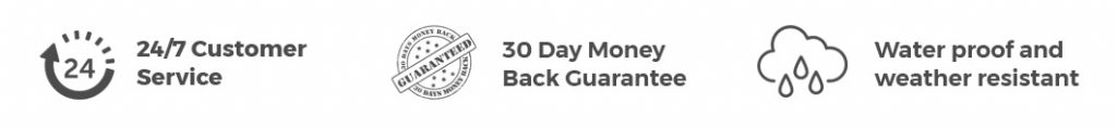 GPS tracking device with 24x7 customer service and 30 days money back guarantee