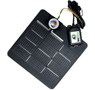 Solar waterproof hardwire asset tracker