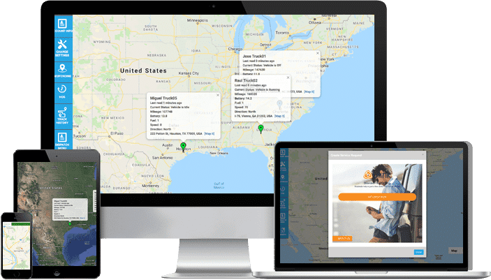 ELD Compliant Electronic Logging Device for trucks - Matrack Inc. |