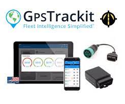 GPS Trackit ELD device and dashboard