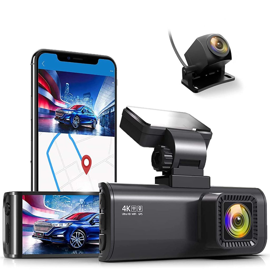 Rove R2-4K Dash Cam Built in WiFi GPS Car Dashboard Camera Recorder with UHD