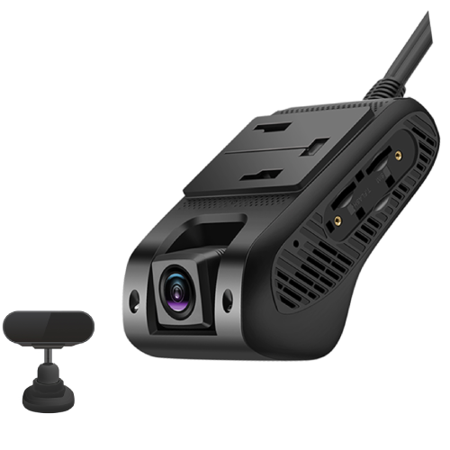matrack dashcam rear and front view