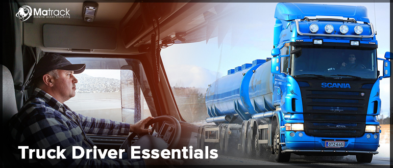Truck Driver Essentials: 19 Must-Have Items For The Road – A Matrack Insight