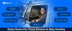 Daily Hacks for Truck Drivers To Stay Healthy