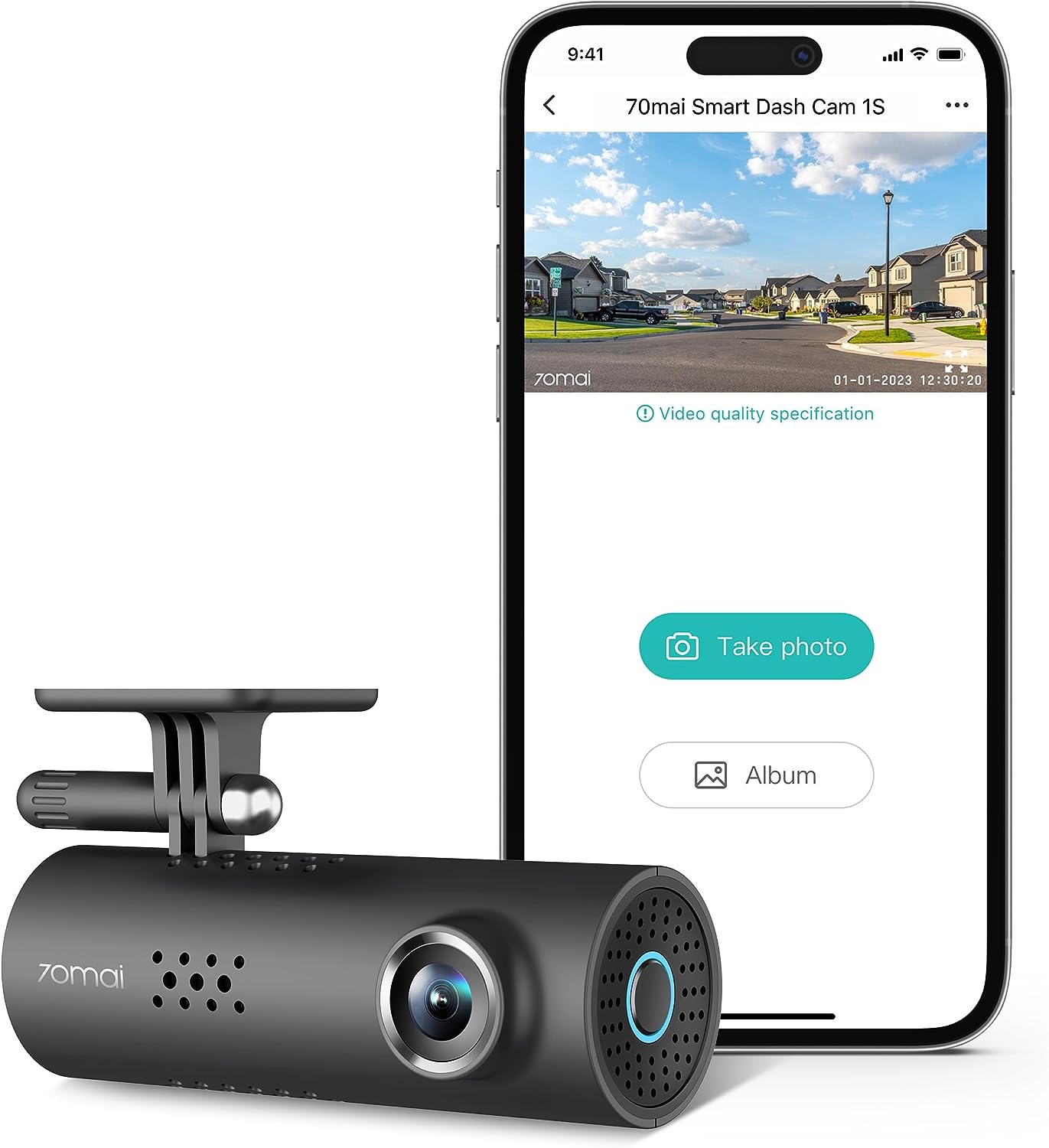 70mai Smart Dash Cam 1S