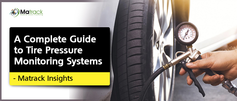 image showing a tire pressure monitoring system