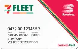 Speedway SuperFleet Mastercard