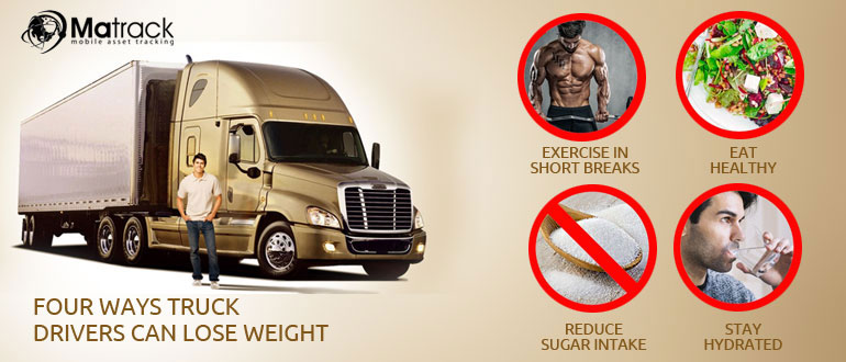 four ways truck drivers can lose weight