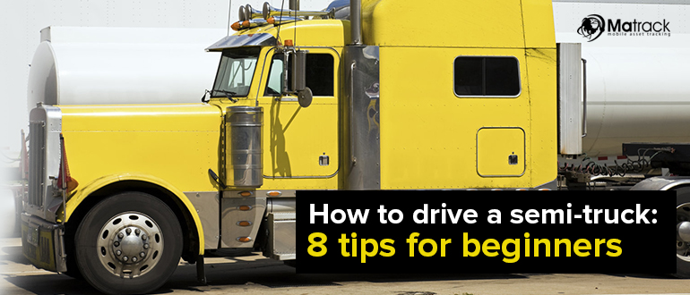 how to drive a semi truck