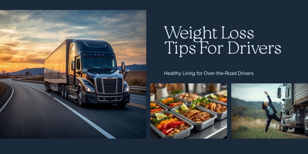four ways truck drivers can lose weight