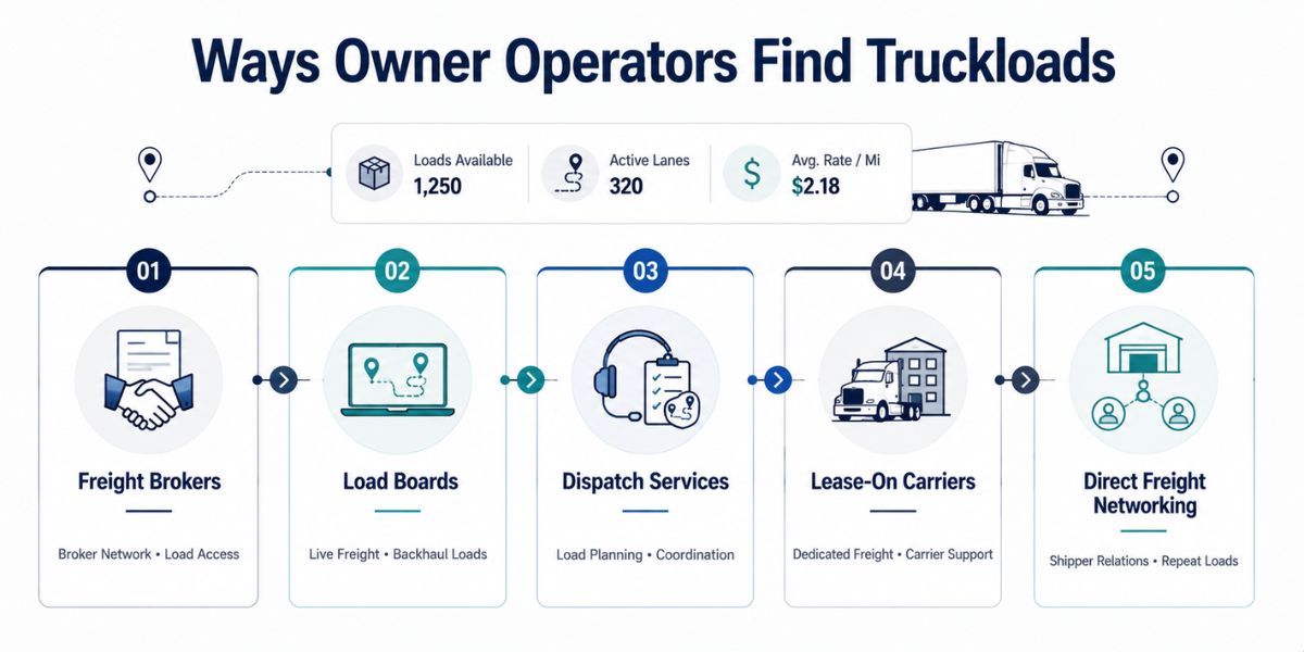 owner operator freight sourcing and truckload strategies