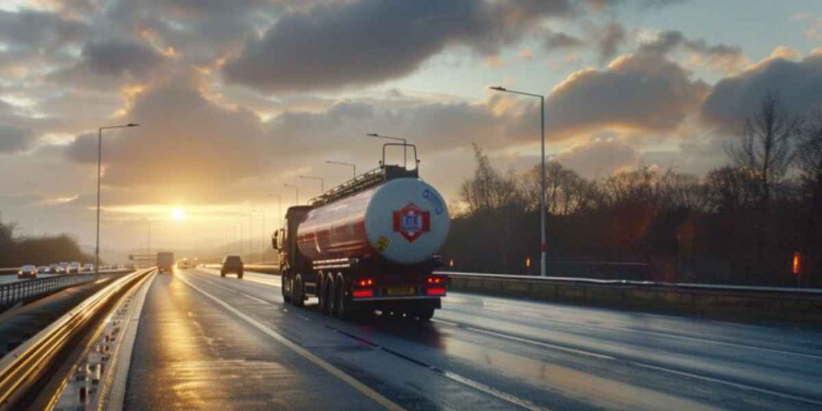 chemical cargo tank truck