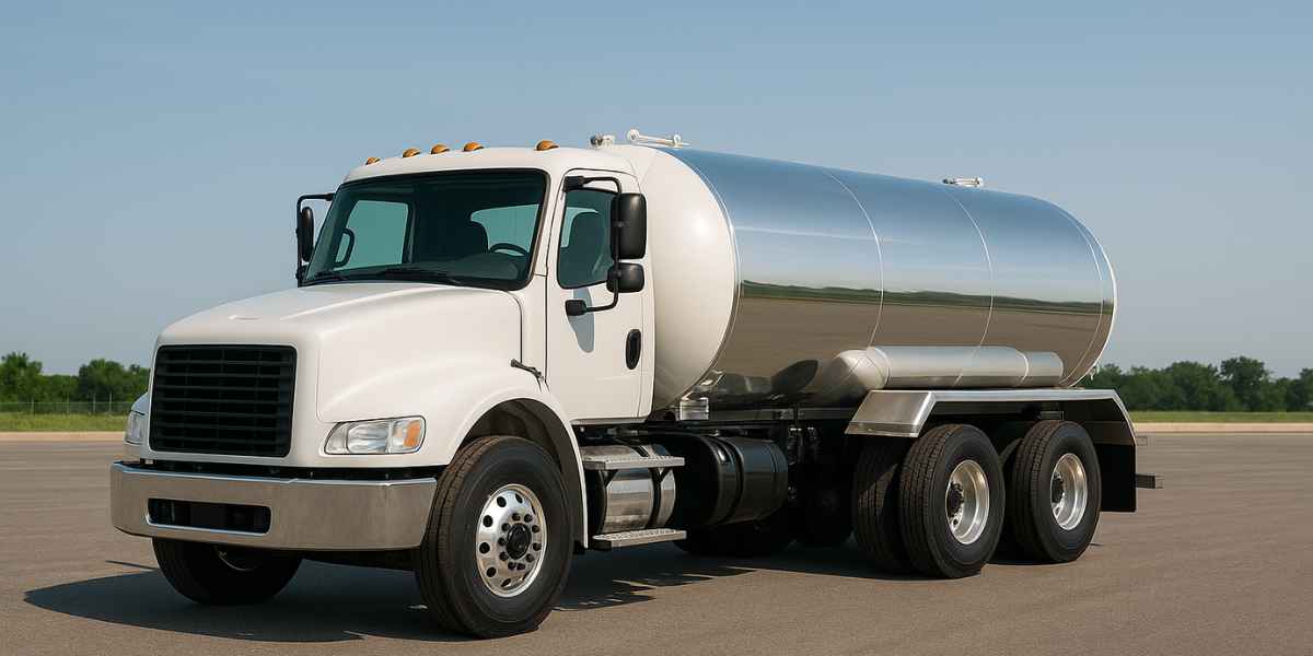 compressed gas cargo tanker truck