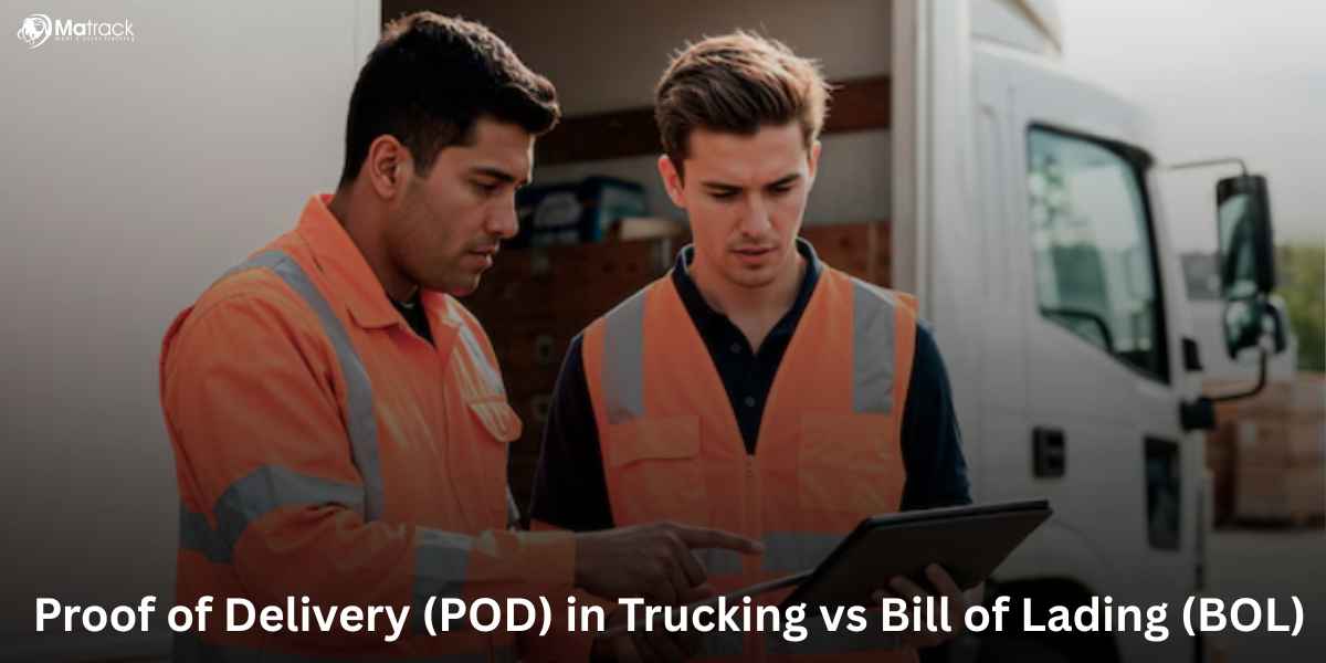 proof of delivery vs bill of lading