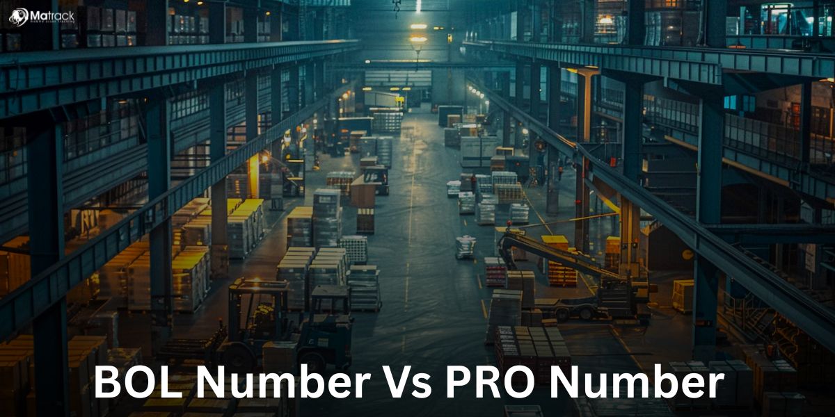 what is the difference between bol number and pro number