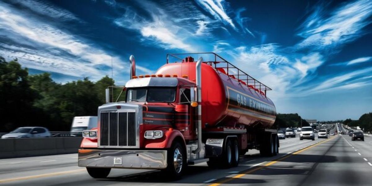 tanker freight truck