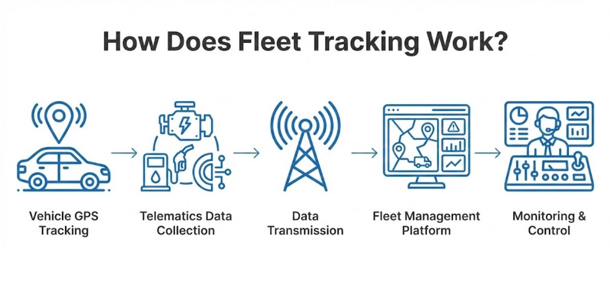 how does fleet tracking Work