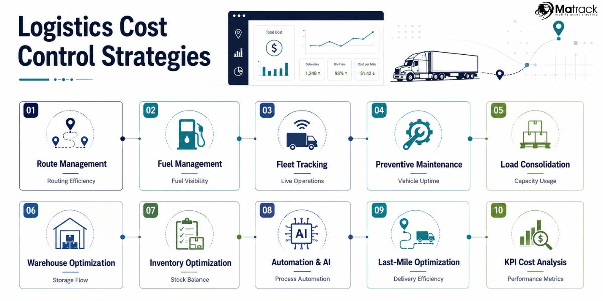 logistics cost reduction and fleet optimization strategies