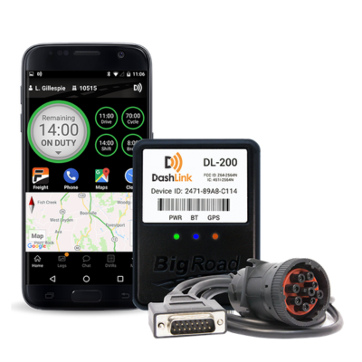 BigRoad ELD device